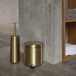 Ume toalettbørste, brass