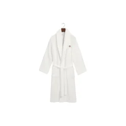 Unisex Archive Shield Terry badekåpe, white
