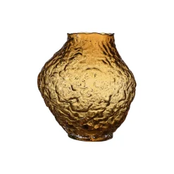 Vase Corallo M, lys amber