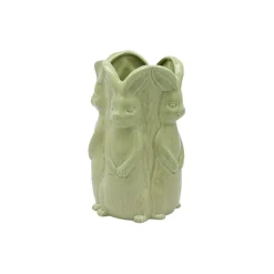 Vase Påskehare, green