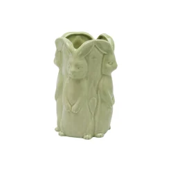 Vase Påskehare, green