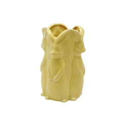 Vase Påskehare, yellow