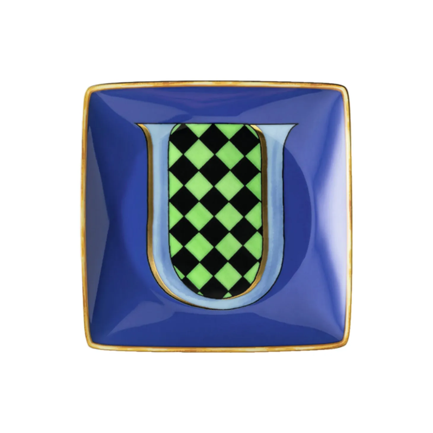 Versace Alphabet tallerken U