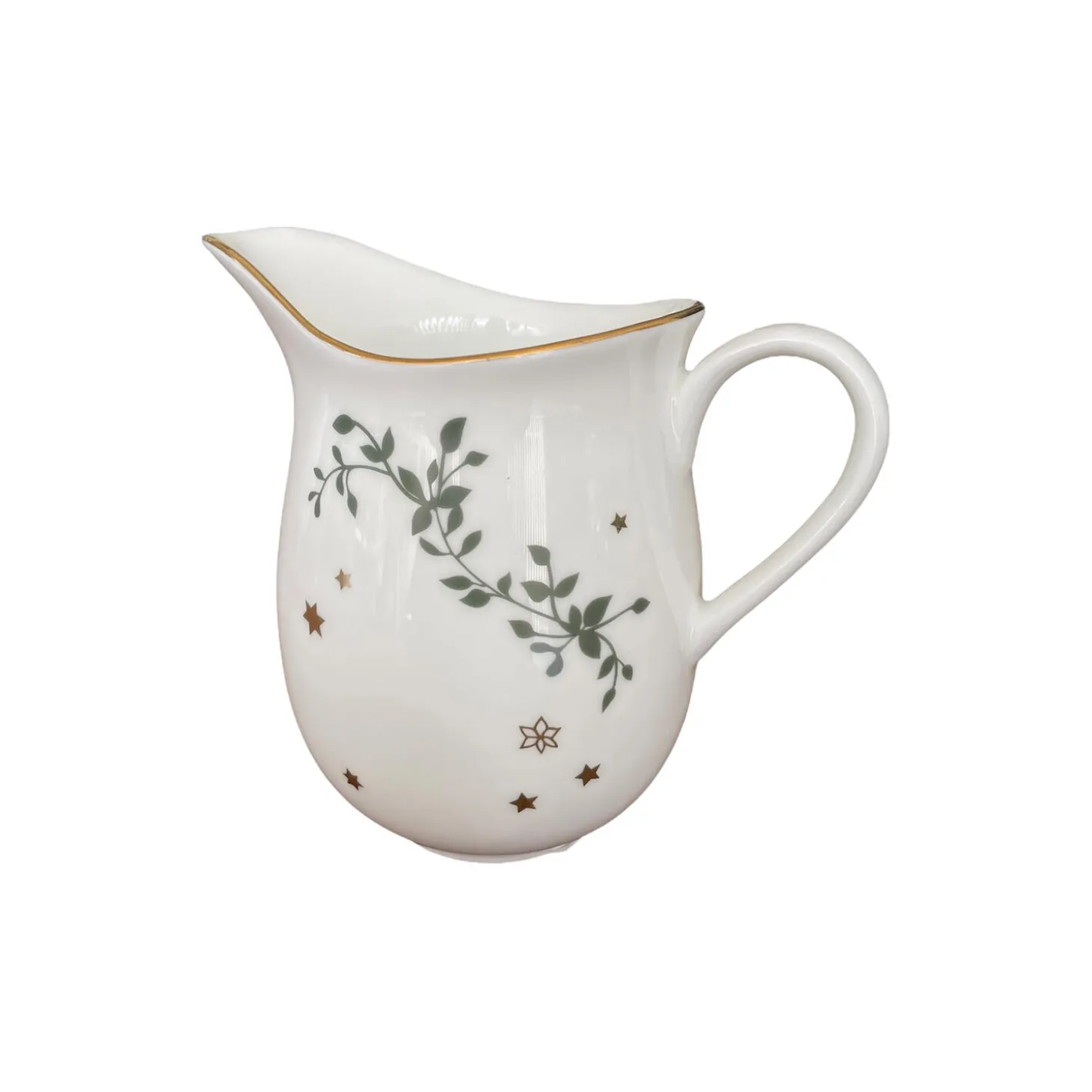 Vinterstjerne melk & fløtekanne