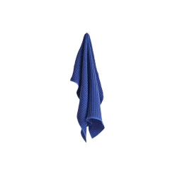 Waffle badehåndkle, vibrant blue