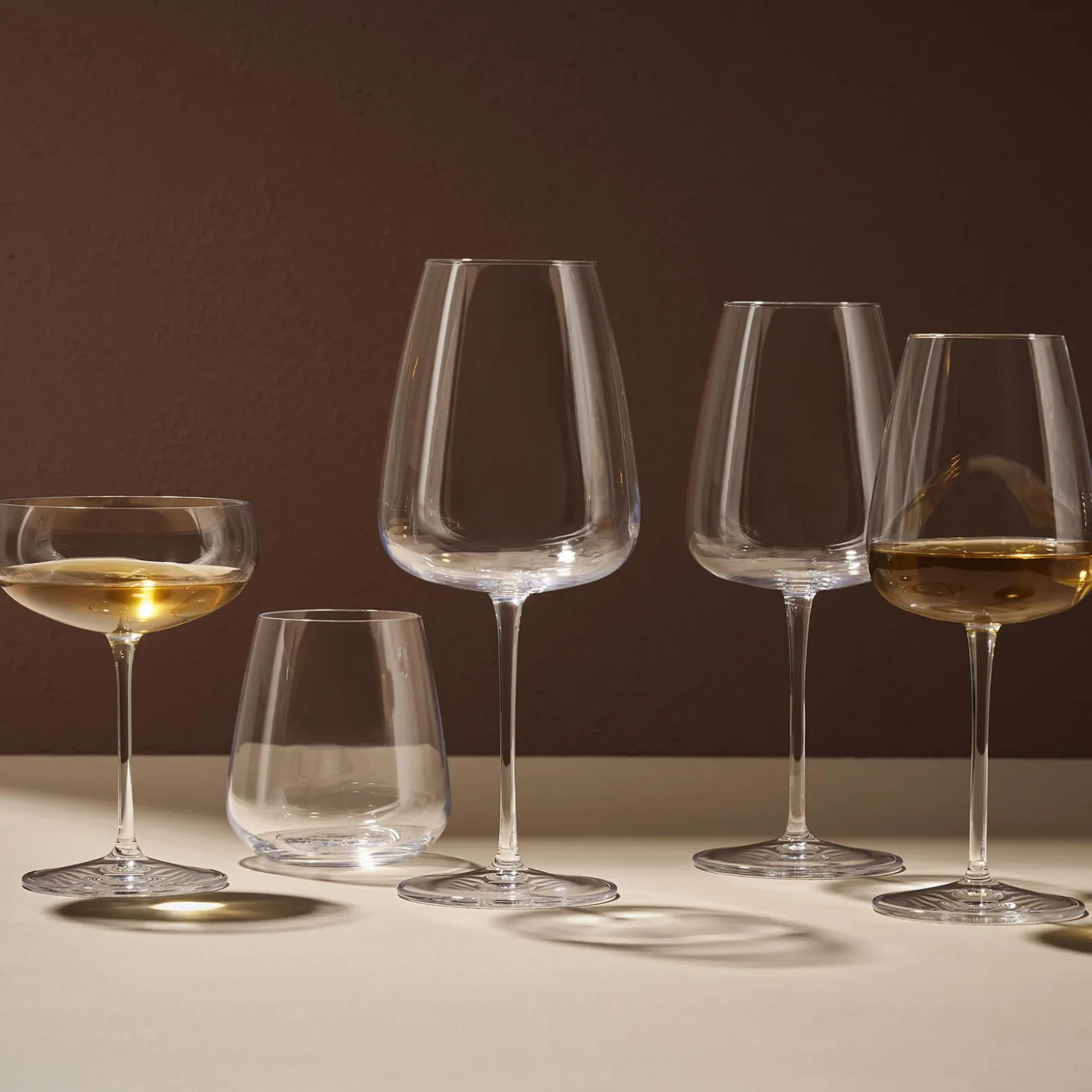 Wonderful champagne coupe 6 stk.