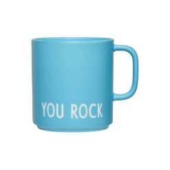 YOU ROCK favorittkopp med hank, blue