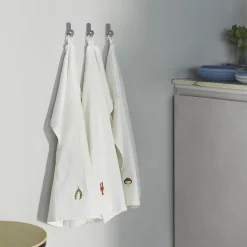 Yummy Tea Towel, peas